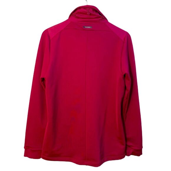 ADIDAS Cold Performance Jacket Women’s Large Berry Full Zip Pockets. - Picture 2 of 16